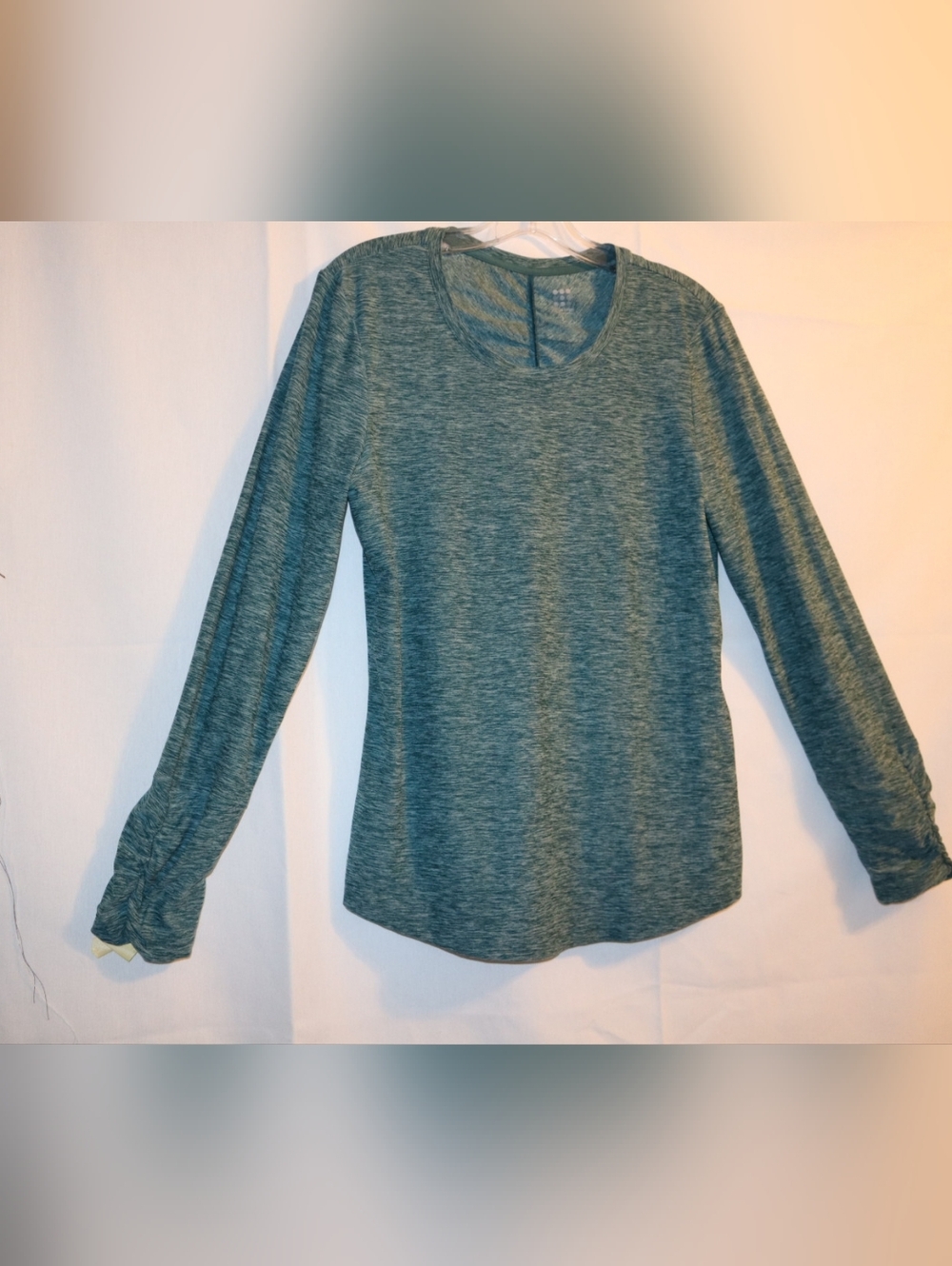 Title Nine Grace Long Sleeve Tee Mystic Lake Green Size L - Picture 3 of 11